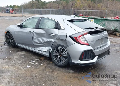 2018 Honda Civic Ex из США, поврежденный, VIN SHHFK7H6XJU210502